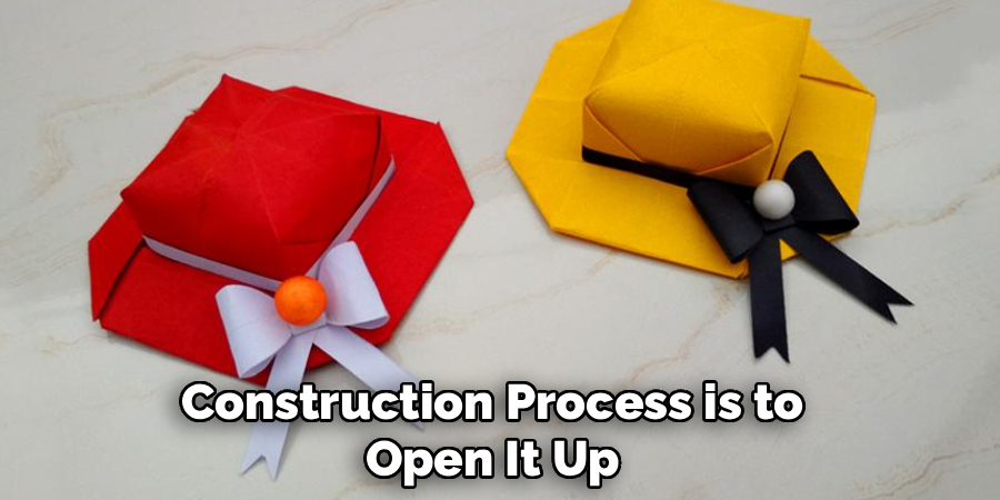 Construction Process is to Open It Up 