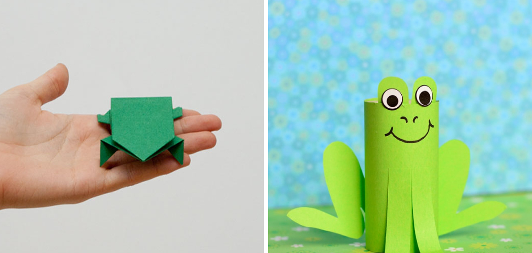 How to Make a Frog Using Paper