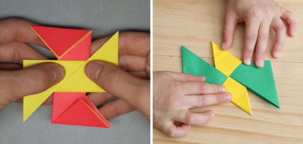 How to Make a Paper Ninja Star That Hurts