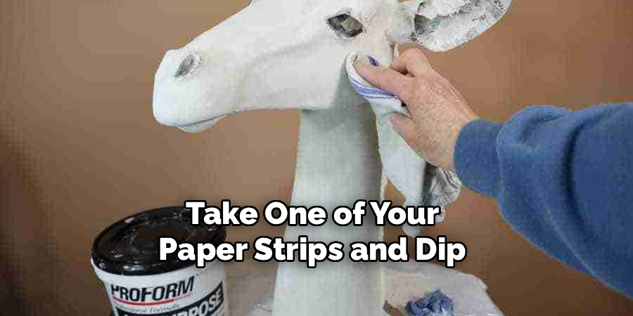 Take One of Your
Paper Strips and Dip